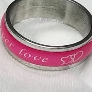 "Forever Love" Stainless Steel